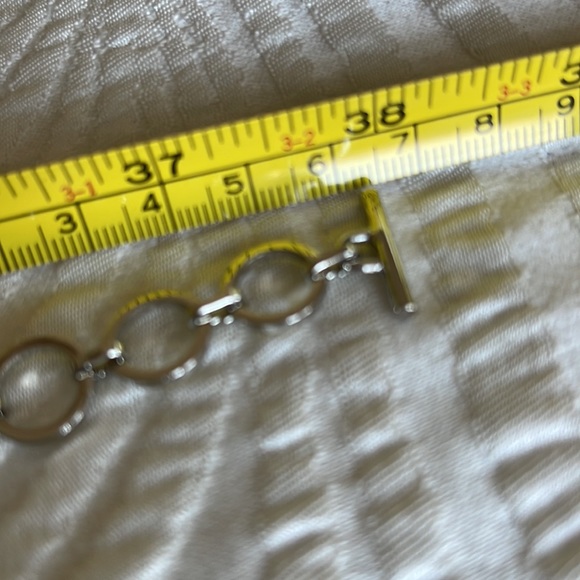 CK Calvin Klein Silver chain belt, adjustable 38 inches - Picture 14 of 17